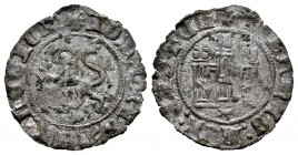 Reino de Castilla y León. Juan II (1406-1454). Novén. Toledo. (Bautista-827). Ve. 0,57 g. Con T bajo el castillo. MBC. Est...45,00. English: Kingdom o...