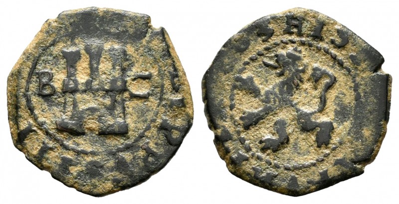 Felipe III (1598-1621). 2 maravedís. 1603. Burgos. (Cal 2019-128). (Jarabo-Sanah...