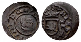 Felipe IV (1621-1665). 2 maravedís. 1664. Cuenca. (Cal 2019-131). (Jarabo-Sanahuja-M223). Ae. 0,51 g. Desplazada. Escasa. MBC+. Est...25,00. English: ...