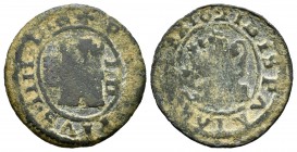 Felipe IV (1621-1665). 4 maravedís. 1621. Segovia. (Cal 2019-242). Ae. 2,32 g. Acuñaciones de la Casa Vieja. Rara. BC. Est...25,00. English: Philip IV...