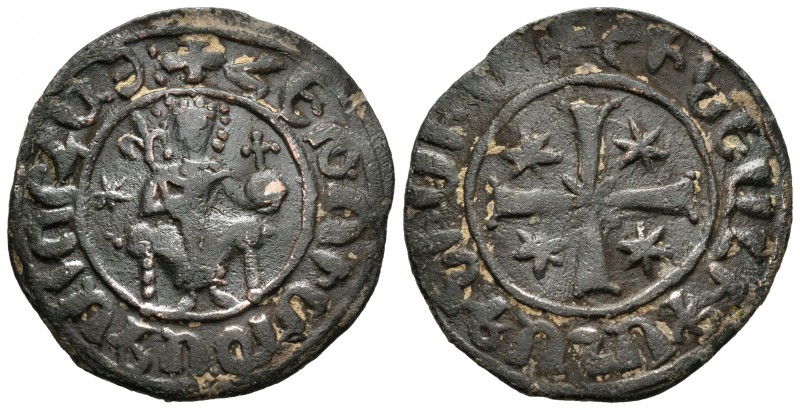 Armenia. Hetoum I. Tank. (1226-1270). (Bedoukian-1304). Ae. 6,85 g. BC+. Est...3...