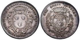 Francia. Jetón. 1738. Nantes. (Feuardent-8912). Rev.: Armada de Nantes . Ag. 7,35 g.  Atractiva. EBC. Est...80,00. English: France. Jetón. 1738. Nante...
