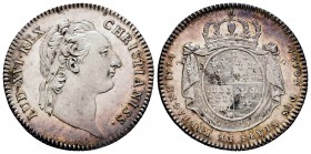 Francia. Louis XVI. Jetón. 1768. (Feuardent-8787). Ag. 6,51 g. Estados de Bretaña. Brillo original. EBC+. Est...75,00. English: France. Louis XVI. Jet...