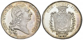 Francia. Louis XVI. Jetón. 1787. (Languedoc-343). Ag. 10,52 g. Grabador: Gatteaux. EBC/EBC+. Est...50,00. English: France. Louis XVI. Jetón. 1787. Ag....