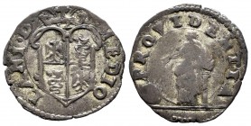 Italia. Filipo III. Parpagliola. Milán. (Mir-328). Ve. 2,31 g. BC+. Est...60,00. English: Italy. Philip III. Parpagliola. Milano. (Mir-328). Ve. 2,31 ...