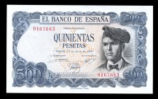 500 pesetas. 1971. Madrid. (Ed 2017-473). 23 de julio, Jacinto Verdaguer. Sin serie. SC. Est...20,00. English: 500 pesetas. 1971. Madrid. (Ed 2017-473...