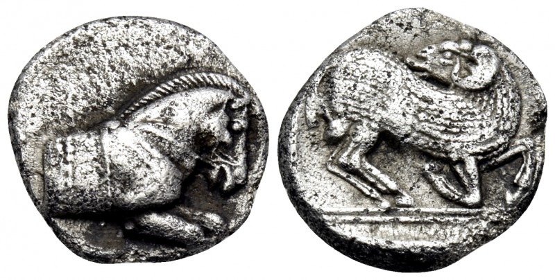 THRACO-MACEDONIAN REGION. Uncertain. Early 5th century BC. Hekte or Sixth Stater...
