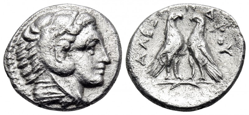 KINGS OF MACEDON. Alexander III ‘the Great’, 336-323 BC. Diobol (Silver, 12 mm, ...