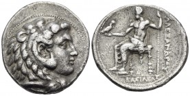 KINGS OF MACEDON. Alexander III ‘the Great’, 336-323 BC. Tetradrachm (Silver, 28 mm, 16.85 g, 3 h), struck under Philip III Arrhidaios, uncertain mint...