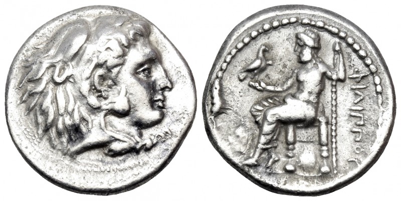 KINGS OF MACEDON. Philip III Arrhidaios, 323-317 BC. Drachm (Silver, 17 mm, 4.19...