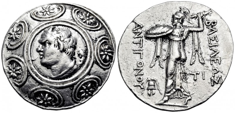 KINGS OF MACEDON. Antigonos II Gonatas, 277/6-239 BC. Tetradrachm (Silver, 31 mm...