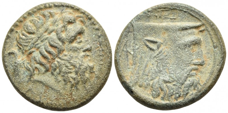 AKARNANIA, Federal Coinage (Akarnanian Confederacy). Leukas. 3rd century BC. Tet...