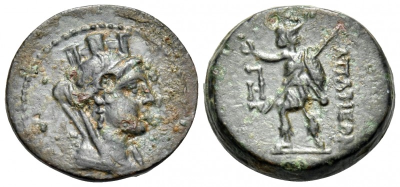 SELEUKID KINGS OF SYRIA. Alexander I Balas, 152-145 BC. (15.5 mm, 3.60 g, 12 h),...