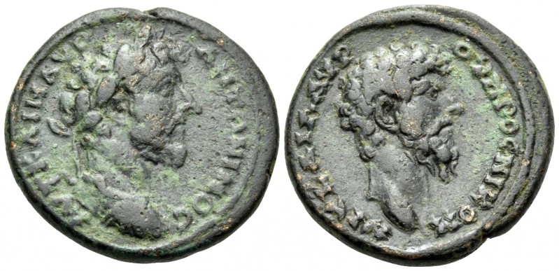 BITHYNIA. Nicomedia. Marcus Aurelius with Lucius Verus, 161-169. Diassarion (Bro...