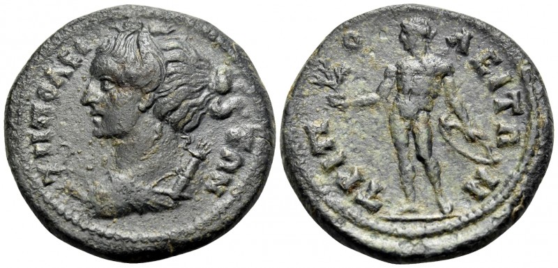 LYDIA. Tripolis. Time of Marcus Aurelius and Lucius Verus, 161-169. Diassarion (...