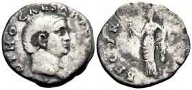 Otho, 69. Denarius (Silver, 18 mm, 3.10 g, 7 h), Rome, 15 January - 17 April 69. IMP OTHO CAESAR AVG TR P Bare head of Otho to right. Rev. SECVRITAS P...
