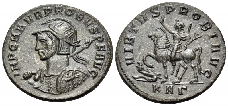 Probus, 276-282. Antoninianus (Billon, 21 mm, 3.63 g, 1 h), Serdica, 3rd officin...