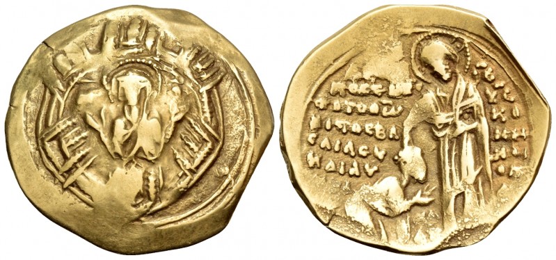 Andronicus II Palaeologus, 1282-1328. Hyperpyron (Gold, 23 mm, 4.05 g, 6 h), Con...