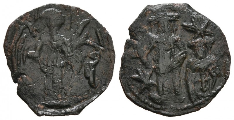 Andronicus III Palaeologus, 1328-1341. Assarion (Copper, 17 mm, 0.77 g, 6 h), Th...