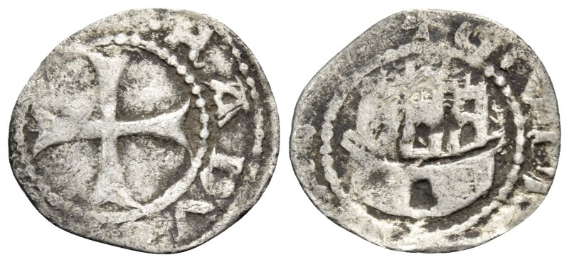 CRUSADERS. Chios. Justiniani family, 1400-1461. Quarter Gigliato (Silver, 15.5 m...