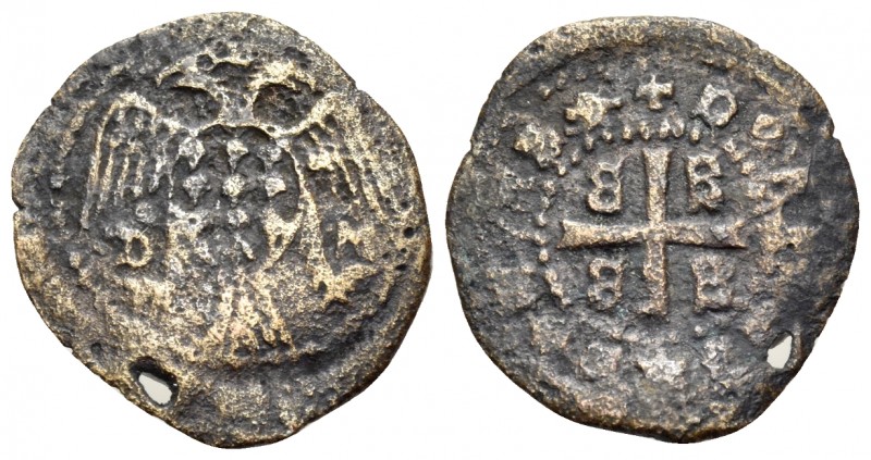 CRUSADERS. Lordship of Mytilene (Lesbos). Dorino Gattilusio, 1428-1449. Denier (...