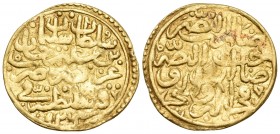 ISLAMIC, Ottoman Empire. Sulayman II Qanuni ('the Lawgiver'), AH 926-974 / AD 1520-1566. Sultani (Gold, 20 mm, 3.36 g, 7 h), Constantinople, AH 926 = ...