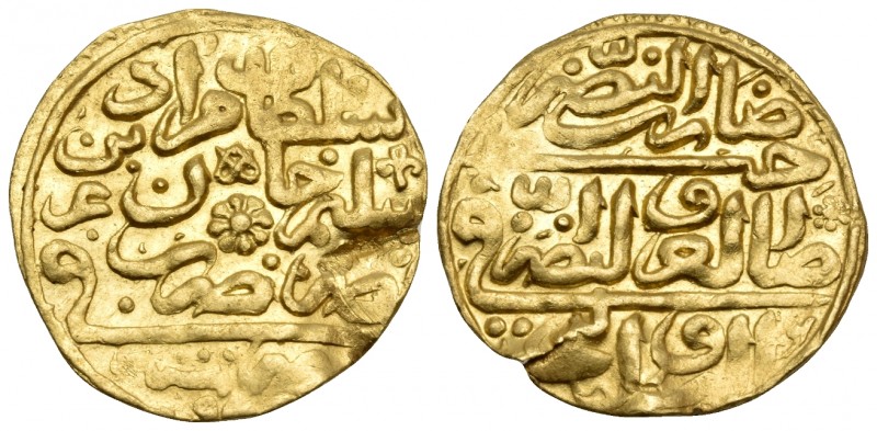ISLAMIC, Ottoman Empire. Murad III, AH 982-1003 / AD 1574-1595. Sultani (Gold, 1...