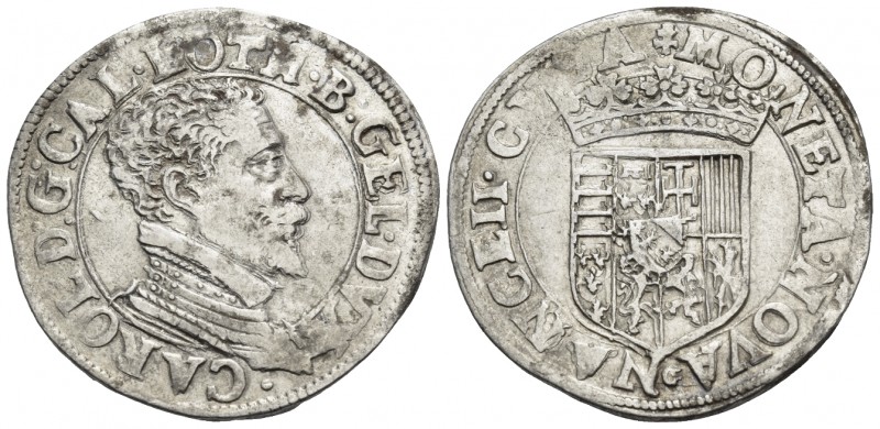 FRANCE, Provincial. Dukedom of Lorraine. Charles III., 1545-1608. Teston (Silver...