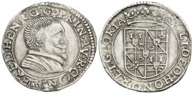 FRANCE, Provincial. Principality of Orange. Frederic Henri de Nassau, 1625 - 1647. Teston (Silver, 29 mm, 8.82 g, 4 h). FRED•HENR•D•G•PRIN•AV•R•CO•NA ...