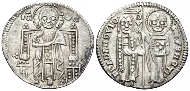 ITALY. Venice. Francesco Dandolo, 1328-1339. Grosso (Silver, 20.5 mm, 2.13 g, 6 ...