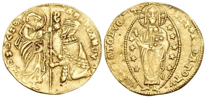 ITALY. Venice. Andrea Dandolo, 1342-1354. Ducato (Gold, 20 mm, 3.52 g, 9 h), 54t...