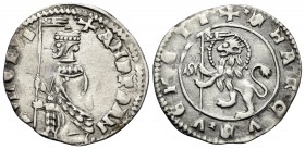 ITALY. Venice. Andrea Dandolo, 1342-1354. Soldino (Silver, 15.5 mm, 0.55 g, 10 h), 54th Doge. New type Soldino, Secondo Aventurado mintmaster, after 1...