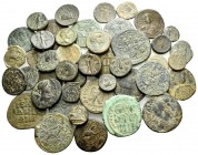 GREEK, ROMAN PROVINCIAL & BYZANTINE. Circa 3rd century BC - 11th century AD. (Bronze, 294.00 g). A lot of Forty-four (44) Bronze coins, including Gree...