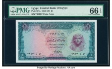 Egypt Central Bank of Egypt 1 Pound 1967 Pick 37a PMG Gem Uncirculated 66 EPQ. 

HID09801242017

© 2020 Heritage Auctions | All Rights Reserved