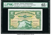 Gibraltar Government of Gibraltar 1 Pound 20.11.1971 Pick 18b PMG Gem Uncirculated 65 EPQ. 

HID09801242017

© 2020 Heritage Auctions | All Rights Res...