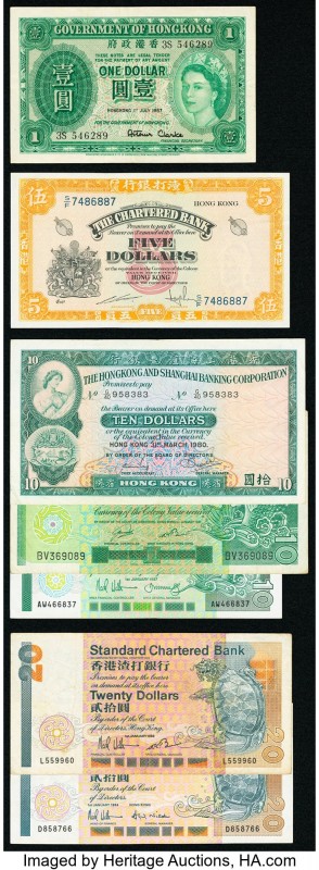 Hong Kong Group Lot of 13 Examples Fine-Very Fine. 

HID09801242017

© 2020 Heri...