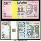 India Reserve Bank of India 50; 100 Rupees 2011; 2012 Pick 97; 98 Two Packs of 100 Examples Crisp Uncirculated. 

HID09801242017

© 2020 Heritage Auct...