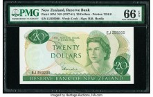 New Zealand Reserve Bank of New Zealand 20 Dollars ND (1977-81) Pick 167d PMG Gem Uncirculated 66 EPQ. 

HID09801242017

© 2020 Heritage Auctions | Al...
