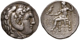 Alessandro III (336-323 a.C.) Tetradramma - Busto a d. - R/ Giove seduto a s. - AG (g 17,12)
BB+