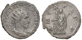 Emiliano (253) Antoniniano - Busto radiato a d. - R/ L'imperatore stante - RIC 8 AG (g 3,79) RR
SPL