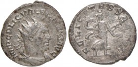 Valeriano I (253-255) Antoniniano - Busto Radiato e drappeggiato a d. - R/ Diana verso d. con torcia e crescente sulla testa - C. 61 AG (g 3,27)
SPL+