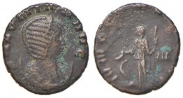 Salonina (moglie di Gallieno) Antoniniano - Busto a d. - Giunone stante a s. - AE (g 2,79)
qBB