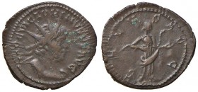 Vittorino (268-270) Antoniniano - Busto radiato a d. - R/ La Letizia stante a s. - AE (g 3,39)
BB