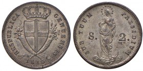GENOVA Repubblica (1814) 2 Soldi 1814 - MIR 394 MI (g 2,28)
FDC