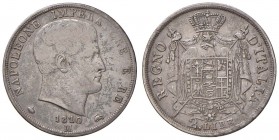 MILANO Napoleone (1805-1814) 2 Lire 1810 M - Gig. 130a AG (g 10,00)
BB