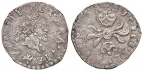 NAPOLI Filippo II (1556-1598) Mezzo Carlino Sigle IAF/CI - MIR 185/1 AG (g 1,38)
SPL