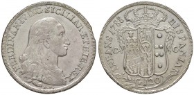 NAPOLI Ferdinando IV (1759-1799) Piastra 1788 - Magliocca 246 AG (g 27,15)
BB