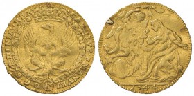 Carlo Emanuele III (1755-1773) Zecchino 1744 - Nomisma 3; MIR 915b AU (g 3,45) R Da montatura
MB