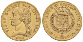 Vittorio Emanuele I (1802-1821) 20 Lire 1819 - Nomisma 511 AU R
qBB
