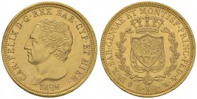 Carlo Felice (1821-1831) 80 Lire 1826 T - Nomisma 525 AU Pulita
qSPL